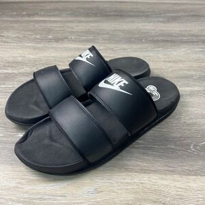 Women's Nike Offcourt Duo Slide Sandal Black/White‎ DC0496-001 - Sz. 11